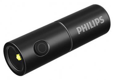 300 Lumen Mini Philips LED-Taschenlampe mit USB Akku