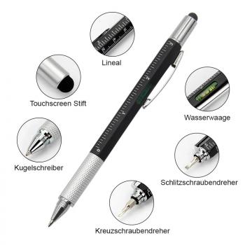 6 in1 Multifunktions Stift